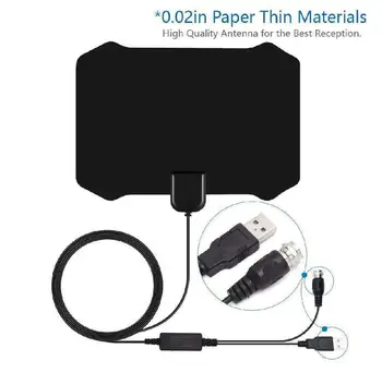 EastVita 2019 New 80 mile Indoor TV Antenna Amplified Digital HDTV 200 Miles Range 4K 1080p
EastVita 2019 New 80 mile Indoor TV Antenna Amplified Digital HDTV 200 Miles Range 4K 1080p