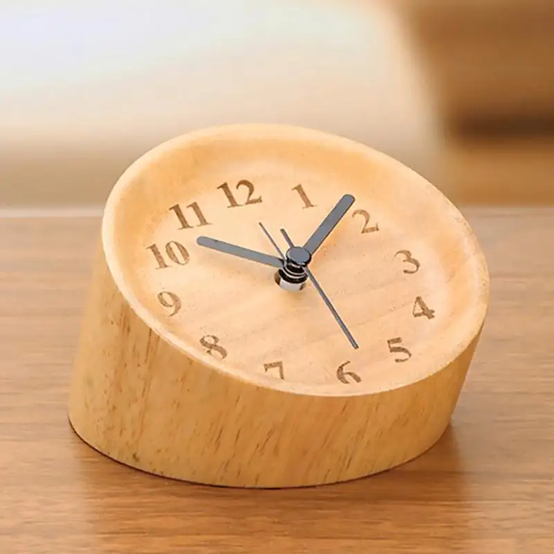 Alarm Clock Irregular Wooden Digital Clock Bedside Desk Innovative Beveled Alarm Clocks Silent Table Reloj Despertado Home Decor
Alarm Clock Irregular Wooden Digital Clock Bedside Desk Innovative Beveled Alarm Clocks Silent Table Reloj Despertado Home Decor