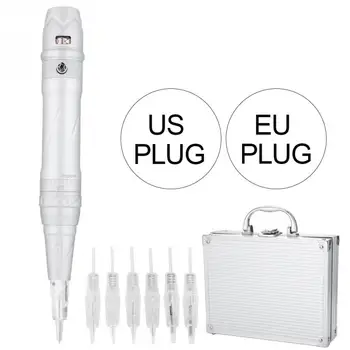 Permanent Makeup Tattoo Pen Machine Silver Alloy Eyebrow Eyeliner Lip Tattoo Pen Motor Gun 110-240V with Power Switch Machine
Permanent Makeup Tattoo Pen Machine Silver Alloy Eyebrow Eyeliner Lip Tattoo Pen Motor Gun 110-240V with Power Switch Machine