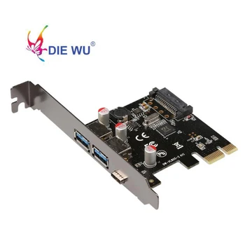 USB 3.1 Type C PCIe Expansion Card PCI-e to 1 Type C and 2 Type A 3.0 USB Adapter PCI Express Riser card For Desktop PC TXB055
USB 3.1 Type C PCIe Expansion Card PCI-e to 1 Type C and 2 Type A 3.0 USB Adapter PCI Express Riser card For Desktop PC TXB055