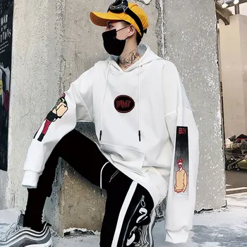 2018 New Hip Hop Trend Autumn Youth Men's Japanese Printing Hooded Large Size Fashion Personality Multi-color Hoodies Men
2018 New Hip Hop Trend Autumn Youth Men's Japanese Printing Hooded Large Size Fashion Personality Multi-color Hoodies Men