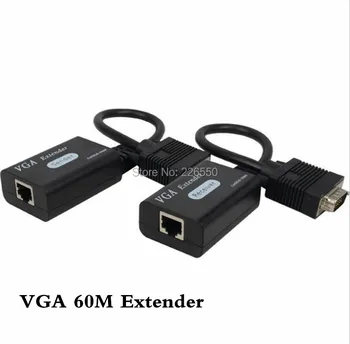 Single RJ45 Cat 5e/6 Network Cable Up To 60M VGA Signal Extender Repeater Adapter Support 1080P Full 3D for 2018 World Cup
Single RJ45 Cat 5e/6 Network Cable Up To 60M VGA Signal Extender Repeater Adapter Support 1080P Full 3D for 2018 World Cup