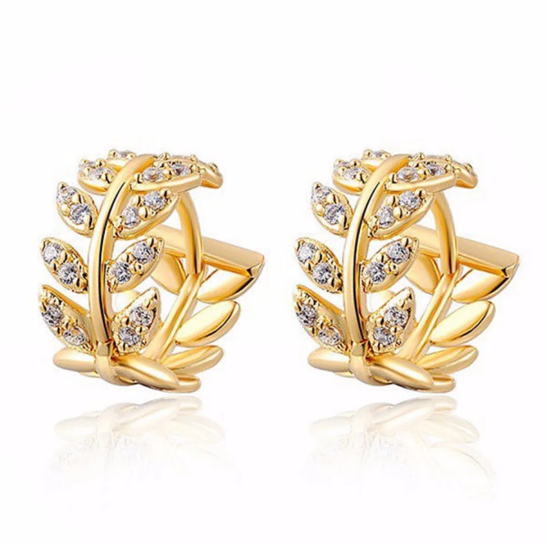 Trendy Silver Gold Leaves Ear Stud Earring For Women Girl Wedding Jewelry Party Gift Shellhard Geometric Metal Earring Brincos
Trendy Silver Gold Leaves Ear Stud Earring For Women Girl Wedding Jewelry Party Gift Shellhard Geometric Metal Earring Brincos