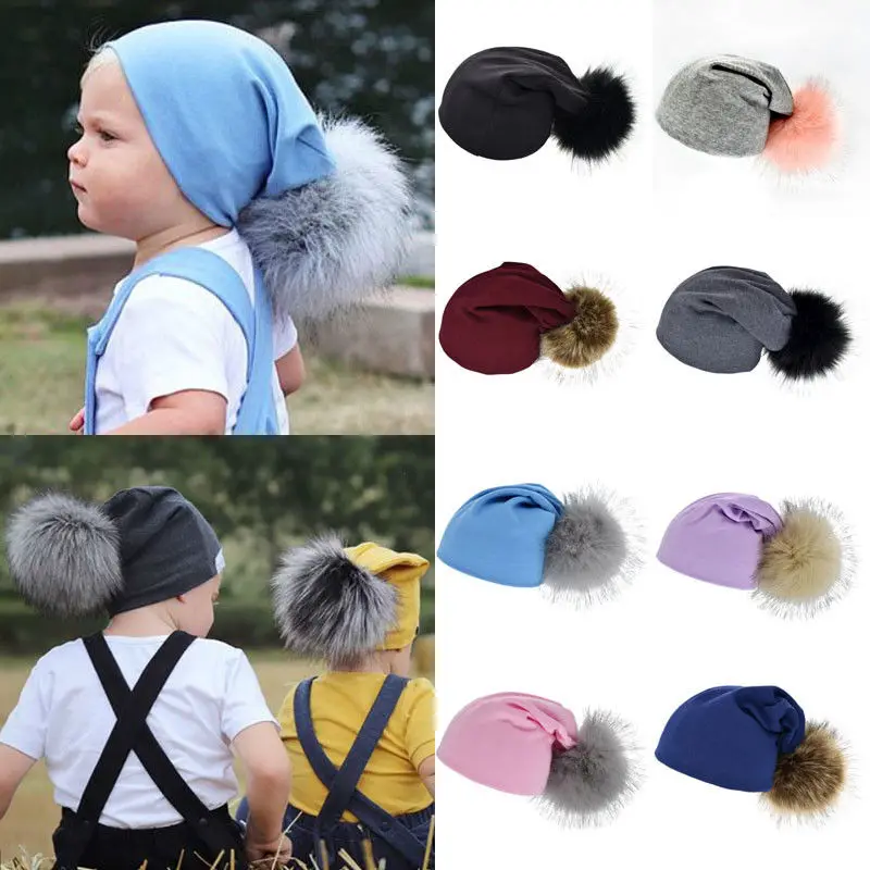 Newborn Toddler Kids Girl&Boy Baby Cute Hats Autumn Winter Warm Fur Pom Hat Soft Cotton Beanie Cap
Newborn Toddler Kids Girl&Boy Baby Cute Hats Autumn Winter Warm Fur Pom Hat Soft Cotton Beanie Cap