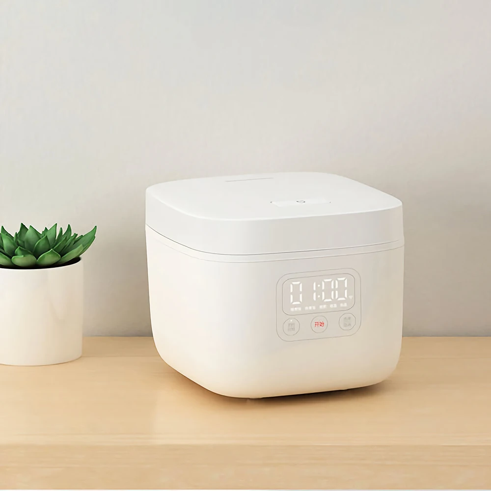 Xiaomi Mijia Electric Rice Cooker 1.6L Portable Kitchen Mini Cooker Small Rice Cook Machine Intelligent Appointment LED Display
Xiaomi Mijia Electric Rice Cooker 1.6L Portable Kitchen Mini Cooker Small Rice Cook Machine Intelligent Appointment LED Display
