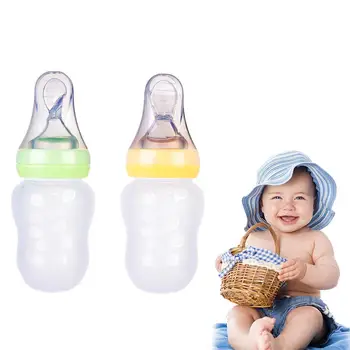 Safe BPA Free Silicone Soft Head Spoon Feeding Bottle Set For Babys Children To East Mushy Rice Take Medicine Have Soup
Safe BPA Free Silicone Soft Head Spoon Feeding Bottle Set For Babys Children To East Mushy Rice Take Medicine Have Soup