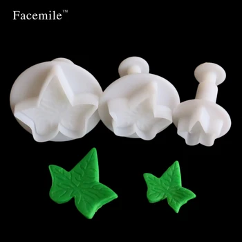 3pcs Maple Leaf Spring Die Fondant Chocolate Mold Cake Pastry Cookies Bakeware Mould Tool Plunger Cutter decoration Mold
3pcs Maple Leaf Spring Die Fondant Chocolate Mold Cake Pastry Cookies Bakeware Mould Tool Plunger Cutter decoration Mold