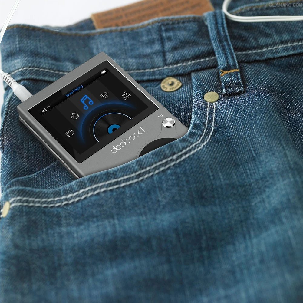 Dodocool 8GB Hi-Fi Music Player High Resolution Audio Digital Lossless Sound MP3 Player with Voice Recorder and FM Radio
Dodocool 8GB Hi-Fi Music Player High Resolution Audio Digital Lossless Sound MP3 Player with Voice Recorder and FM Radio