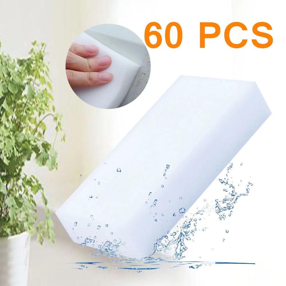 NEW 60 PCS 100 * 60 * 20mm White Nano Sponge Magic Rub Melamine Cleaner Kitchen Bathroom Bathroom Multi-purpose Cleaning Sponge
NEW 60 PCS 100 * 60 * 20mm White Nano Sponge Magic Rub Melamine Cleaner Kitchen Bathroom Bathroom Multi-purpose Cleaning Sponge