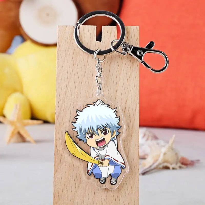 Anime Gintama Cosplay Keychain Japanese Cartoon Gintoki Sakata Acrylic Car Key Holder Chain Pendants Keyrings Jewelry
Anime Gintama Cosplay Keychain Japanese Cartoon Gintoki Sakata Acrylic Car Key Holder Chain Pendants Keyrings Jewelry
