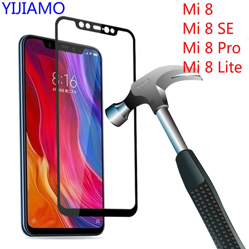3d Xiaomi Mi8 9h Твердость Закаленное стекло пленка для Mi 8 SE pro Защита экрана lite