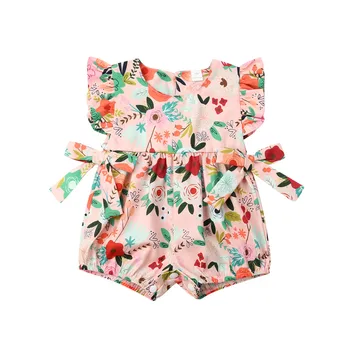 Infant Baby Girls Flower Printed Romper 2019 Summer Bowknot Ruffle Romper Newborn Baby Girls Sleeveless Jumpsuit Outfit Clothes
Infant Baby Girls Flower Printed Romper 2019 Summer Bowknot Ruffle Romper Newborn Baby Girls Sleeveless Jumpsuit Outfit Clothes