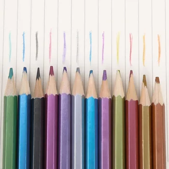 12Pcs Colored Pencils Set Kids DIY School Supplies Durable Soft Core Professional Color Pencil for Kid Graffiti Drawing Art Gift
12Pcs Colored Pencils Set Kids DIY School Supplies Durable Soft Core Professional Color Pencil for Kid Graffiti Drawing Art Gift