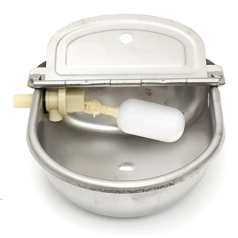 1PC Stainless Steel cow horse Water BowlsCattle Dog Cattle Sheep Pig Float Bowl Water Outlet Automatic Waterer Drinking Bowl
1PC Stainless Steel cow horse Water BowlsCattle Dog Cattle Sheep Pig Float Bowl Water Outlet Automatic Waterer Drinking Bowl