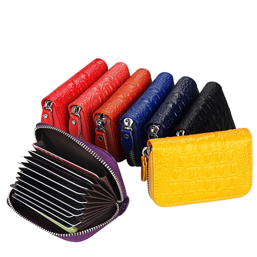 Casual 11 Slots Card Wallet Bank Card Case Safe Cards Purse Women Mini Coin Purse Cowhide Leather Pocket Card Holders 8 Colors
Casual 11 Slots Card Wallet Bank Card Case Safe Cards Purse Women Mini Coin Purse Cowhide Leather Pocket Card Holders 8 Colors