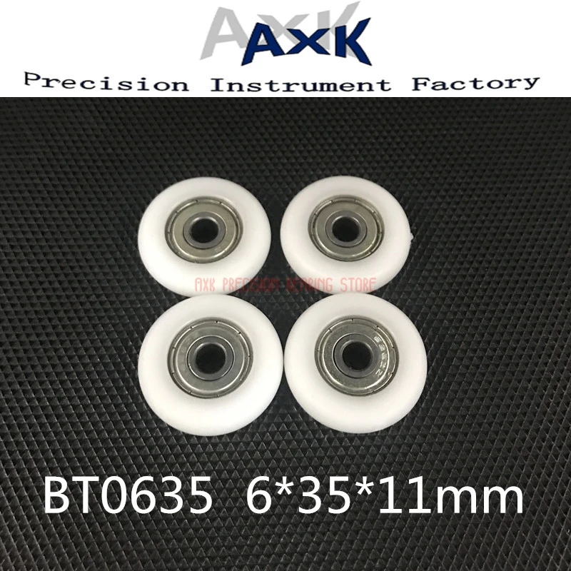 2023 6*35*11mm Sliding Gate/window Nylon Roller/pulley/wheels 626zz Bearing Bore 6mm,diameter 35mm,thickness 11mm. 10pcs/lot
2023 6*35*11mm Sliding Gate/window Nylon Roller/pulley/wheels 626zz Bearing Bore 6mm,diameter 35mm,thickness 11mm. 10pcs/lot
