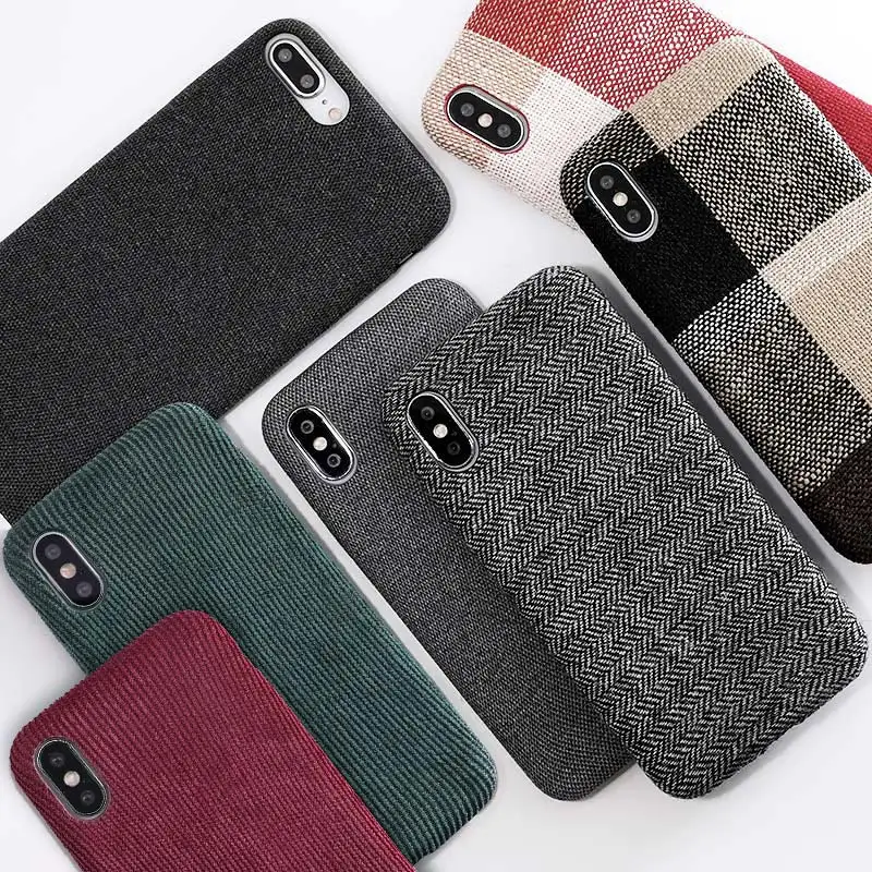 LOVECOM Canvas Grid Pattern Phone Cases For iPhone XS Max XR For iPhone 6 6S 7 8 Plus X XS Cloth Texture Soft Back Cover Case
LOVECOM Canvas Grid Pattern Phone Cases For iPhone XS Max XR For iPhone 6 6S 7 8 Plus X XS Cloth Texture Soft Back Cover Case