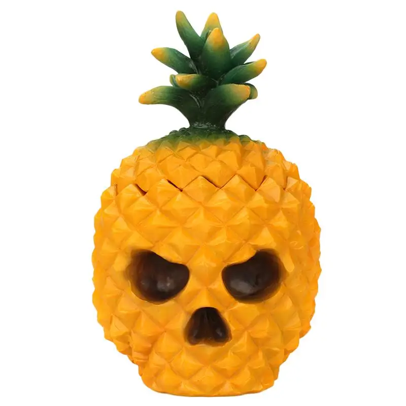 Makeup Pineapple Resin Jewelry Storage Box Creative Skull Storage Box Pen Holder Home Desk Decor Party Ornaments
Makeup Pineapple Resin Jewelry Storage Box Creative Skull Storage Box Pen Holder Home Desk Decor Party Ornaments