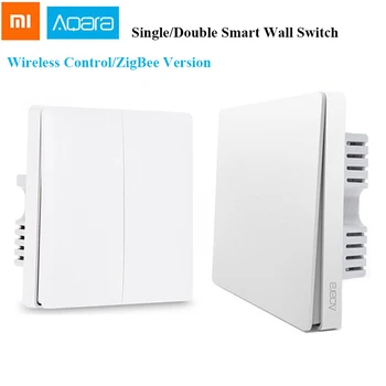 Aqara Wall Switch Smart Light Switches Control ZigBee Version Wireless Connection mi home APP Control Remote Smart Home
Aqara Wall Switch Smart Light Switches Control ZigBee Version Wireless Connection mi home APP Control Remote Smart Home