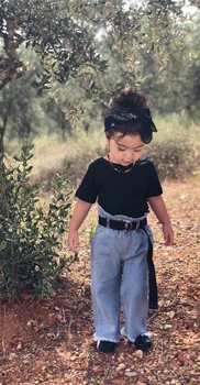 Pudcoco New Bramnd Summer Baby Girl Kids T-shirt Tops+Denim Long Pants Outfits Clothes Set
Pudcoco New Bramnd Summer Baby Girl Kids T-shirt Tops+Denim Long Pants Outfits Clothes Set