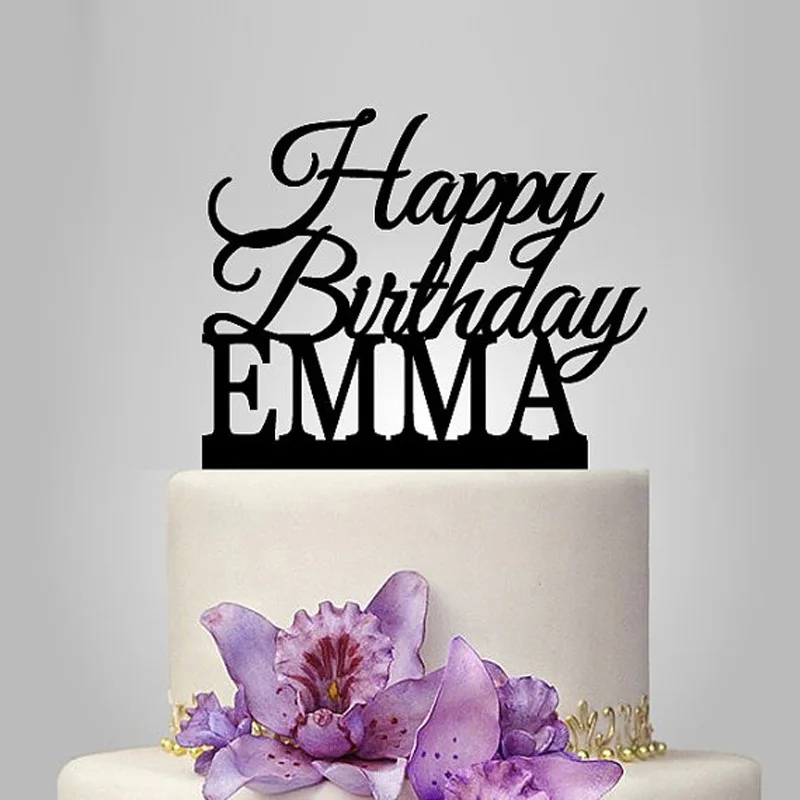2017 Real Rushed Personalized Acrylic Happy Birthday Wedding Cake Topper/wedding Stand/wedding Decoration /Custom Topper
2017 Real Rushed Personalized Acrylic Happy Birthday Wedding Cake Topper/wedding Stand/wedding Decoration /Custom Topper