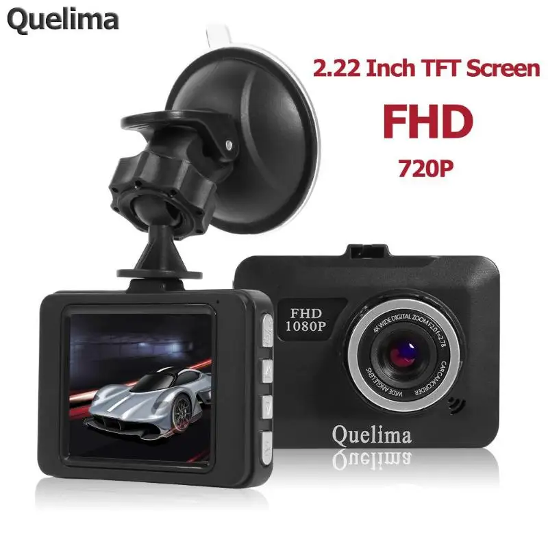 Quelima 2.22 Inch TFT Screen 720P Car DVR Camera Loop Recording Dash Cam 1080P 110 Degree Auto Car Camera Recorder New
Quelima 2.22 Inch TFT Screen 720P Car DVR Camera Loop Recording Dash Cam 1080P 110 Degree Auto Car Camera Recorder New