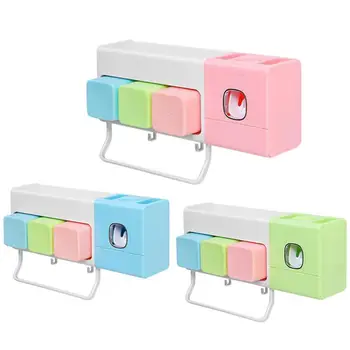 Storage Toothbrush Holder Wall Hanging Automatic Toothpaste Multi-purpose Rack Free Punching Low Energy Toothbrush
Storage Toothbrush Holder Wall Hanging Automatic Toothpaste Multi-purpose Rack Free Punching Low Energy Toothbrush
