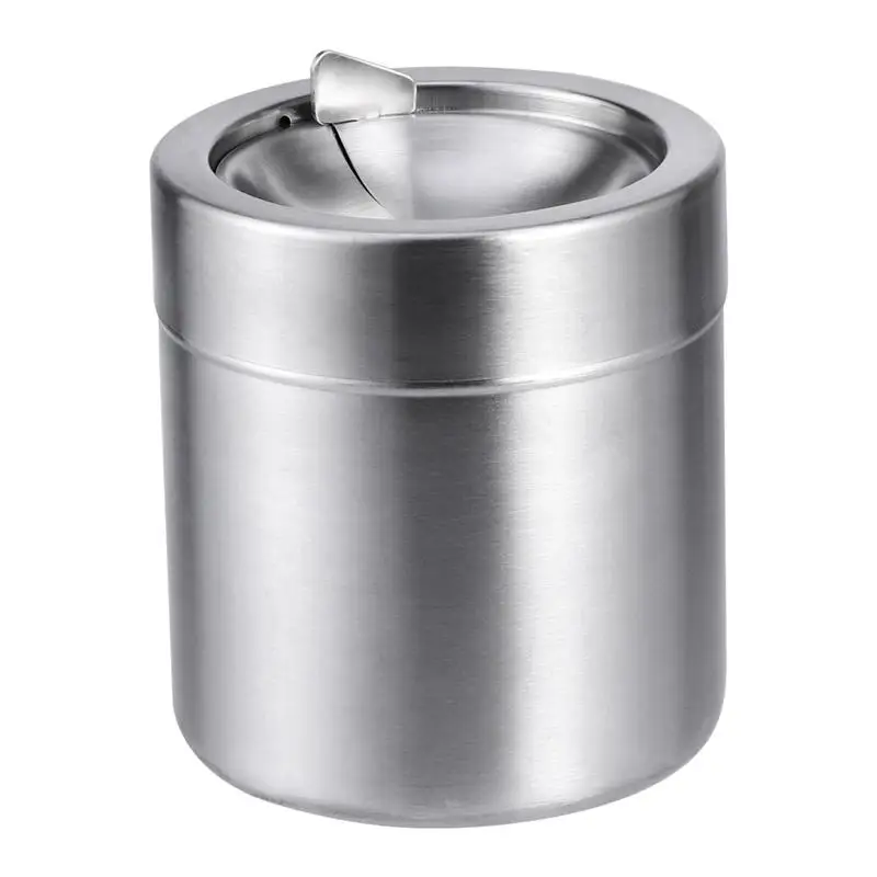 Portable Mini Stainless Steel Metal Cigarette Ashtray Cigarette Case for Restaurant Hotel Car Office
Portable Mini Stainless Steel Metal Cigarette Ashtray Cigarette Case for Restaurant Hotel Car Office