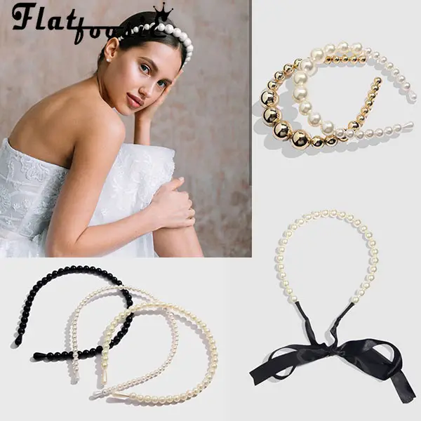 Flatfoosie 2019 Trendy Hair Band Girl Sample Design Hair Accessories For Women Statement Headband Wedding Party Imitation Pearl
Flatfoosie 2019 Trendy Hair Band Girl Sample Design Hair Accessories For Women Statement Headband Wedding Party Imitation Pearl