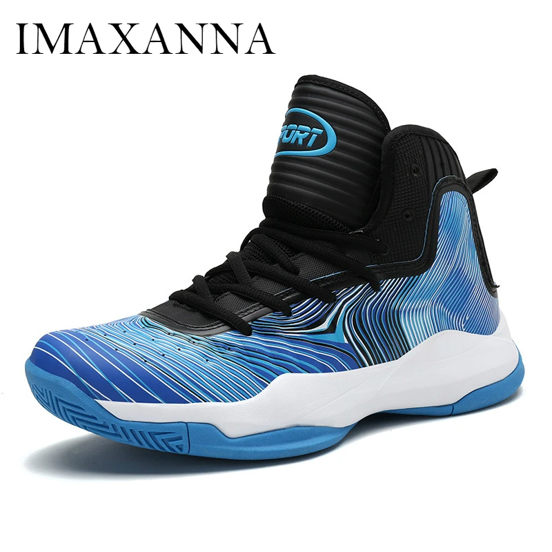 IMAXANNA New Basketball Shoes For Man 2019 High Top Men's Fashion Outdoor Sneakers Comfortable Leather Male Athletic Plus Size
IMAXANNA New Basketball Shoes For Man 2019 High Top Men's Fashion Outdoor Sneakers Comfortable Leather Male Athletic Plus Size