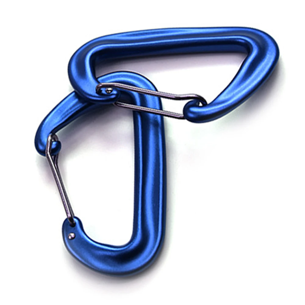 2PCS Aluminum Carabiner 12KN EDC Keychain Clip D-Ring Key Chain Keyring Climbing Snap Hook Backpack Buckle Outdoor Travel Kit
2PCS Aluminum Carabiner 12KN EDC Keychain Clip D-Ring Key Chain Keyring Climbing Snap Hook Backpack Buckle Outdoor Travel Kit
