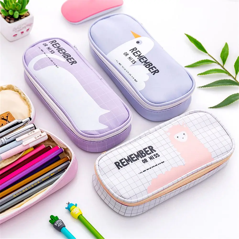 1pc Cute Animals Pencil Bag Large Capacity Pencil Case Kawaii Stationery Kids Pen Box Portable Cosmetics Holder Office Supplies
1pc Cute Animals Pencil Bag Large Capacity Pencil Case Kawaii Stationery Kids Pen Box Portable Cosmetics Holder Office Supplies