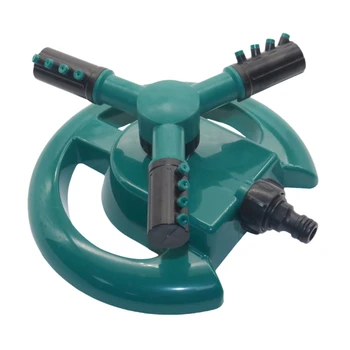 Garden Sprinklers Automatic Watering Grass Lawn 360 Degree Circle Rotating Water Sprinkler 3 Nozzles Three Arm Garden Pipe Hos
Garden Sprinklers Automatic Watering Grass Lawn 360 Degree Circle Rotating Water Sprinkler 3 Nozzles Three Arm Garden Pipe Hos