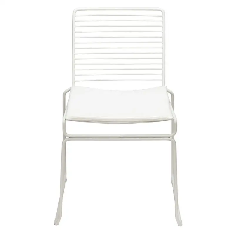 2pcs Simple Nordic Style Wire Chair White Protect Wood Flooring And Carpets High-quality Steel And Lacquer Process
2pcs Simple Nordic Style Wire Chair White Protect Wood Flooring And Carpets High-quality Steel And Lacquer Process
