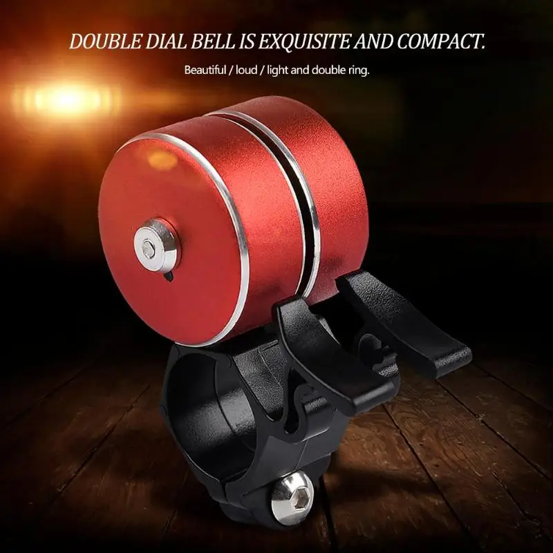 Safety Cycling Bicycle Handlebar Metal Ring Black Bike Bell Horn Sound Alarm Bicycle Accessory Outdoor Protective Bell Rings
Safety Cycling Bicycle Handlebar Metal Ring Black Bike Bell Horn Sound Alarm Bicycle Accessory Outdoor Protective Bell Rings