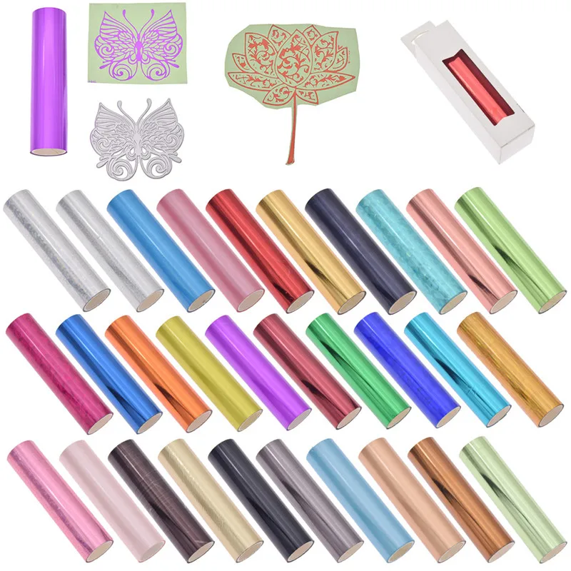 12.5cm Width Heat Activated Foils Multicolor Hot Stamping Foil Paper DIY Laser Foil Paper For Box Phone Cover
12.5cm Width Heat Activated Foils Multicolor Hot Stamping Foil Paper DIY Laser Foil Paper For Box Phone Cover