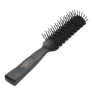 1pc Professional Anti-Static Hair Comb Brush Black Ribs Hairbrush Massage Comb Salon Hair Care Styling Tool
1pc Professional Anti-Static Hair Comb Brush Black Ribs Hairbrush Massage Comb Salon Hair Care Styling Tool