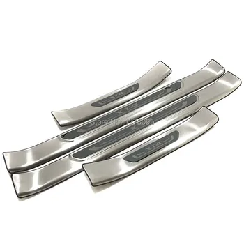 For 2018 2019 Cadillac XT4 Stainless Door Sill Scuff Plate Kick Guard Pedal Threshold Step Protector Trim Cover Car Accessories
For 2018 2019 Cadillac XT4 Stainless Door Sill Scuff Plate Kick Guard Pedal Threshold Step Protector Trim Cover Car Accessories