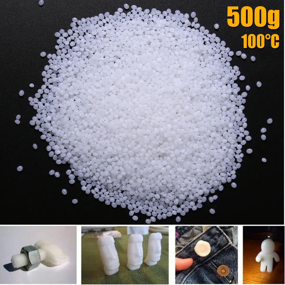 KIWARM 500g Polymorph Mouldable Plastic Pellets DIY Thermoplastic PCL DIY Craft Handmade Supplies
KIWARM 500g Polymorph Mouldable Plastic Pellets DIY Thermoplastic PCL DIY Craft Handmade Supplies