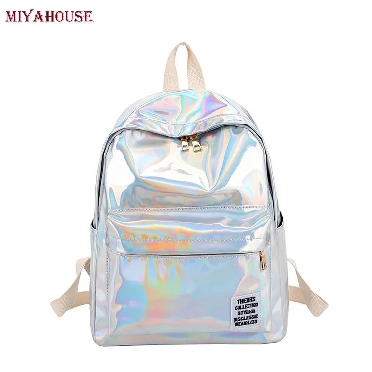 Miyahouse Fashion Colorful Reflection Backpack For Young Women Reflective Laser Solid Color Backpack Female Shining Rucksack NEW
Miyahouse Fashion Colorful Reflection Backpack For Young Women Reflective Laser Solid Color Backpack Female Shining Rucksack NEW