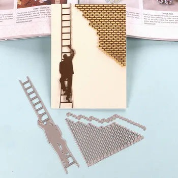 DUOFEN METAL CUTTING DIES encourage climbing ladder human figures embossing stencil DIY Scrapbook Paper Album 2018 new
DUOFEN METAL CUTTING DIES encourage climbing ladder human figures embossing stencil DIY Scrapbook Paper Album 2018 new