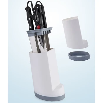 Storage Rack Tool Holder For Cutlery Chopping Board Storage Creative Multifunctional Plastic Kitchen Knife Block Racks & Holders
Storage Rack Tool Holder For Cutlery Chopping Board Storage Creative Multifunctional Plastic Kitchen Knife Block Racks & Holders