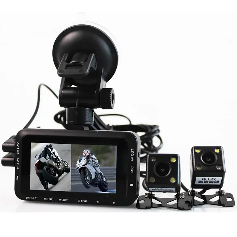 Car Motorcycle Driving Recorder Dashcam Off-road Sports Dashcam Dual Lens Dash Camera Motorcycle Blackbox Locomotive Camcorder 
Car Motorcycle Driving Recorder Dashcam Off-road Sports Dashcam Dual Lens Dash Camera Motorcycle Blackbox Locomotive Camcorder