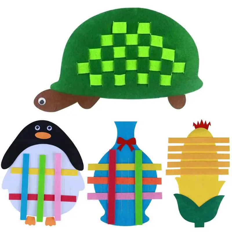New DIY Education Learning Early Learning Creativity Perceptivity Developing Knitting Woven Puzzle Toys For Children Kids Gift
New DIY Education Learning Early Learning Creativity Perceptivity Developing Knitting Woven Puzzle Toys For Children Kids Gift