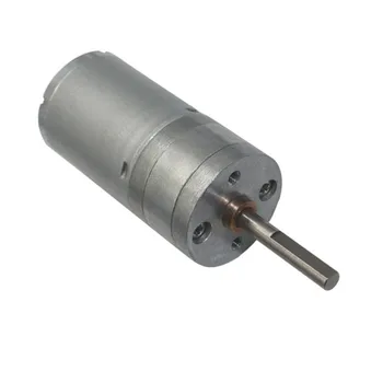 25mm Diameter Gear box 25mm*4mm Central Long Shaft 6v 12v 24v Low Speed RPM DC Gear Motor Metal Geabox Brush Gearmotors
25mm Diameter Gear box 25mm*4mm Central Long Shaft 6v 12v 24v Low Speed RPM DC Gear Motor Metal Geabox Brush Gearmotors