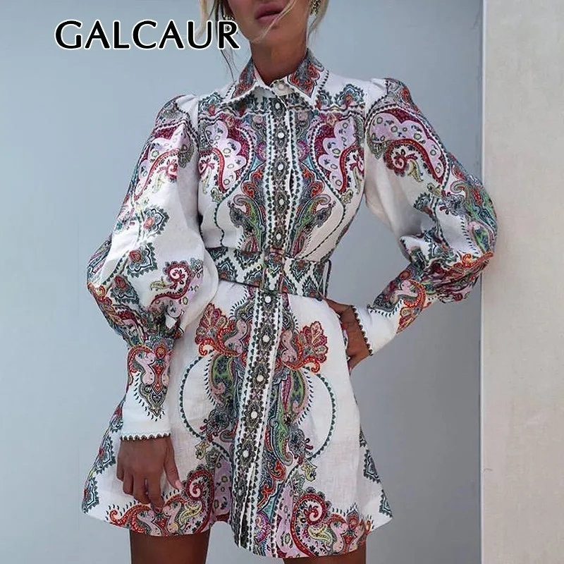 GALCAUR Embroidery Patchwork Women Dress Lapel Lantern Sleeve High Waist Slim Vintage Midi Dresses Female 2019 Spring Fashion
GALCAUR Embroidery Patchwork Women Dress Lapel Lantern Sleeve High Waist Slim Vintage Midi Dresses Female 2019 Spring Fashion
