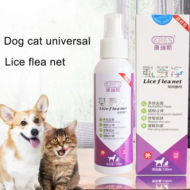 120 ML Cats Dogs Body Spray safety Scented Pet Itch Relief Spray Flea Tick Mist Lice Flea Fungi Spray Pet Supplies Fast Shipping
120 ML Cats Dogs Body Spray safety Scented Pet Itch Relief Spray Flea Tick Mist Lice Flea Fungi Spray Pet Supplies Fast Shipping