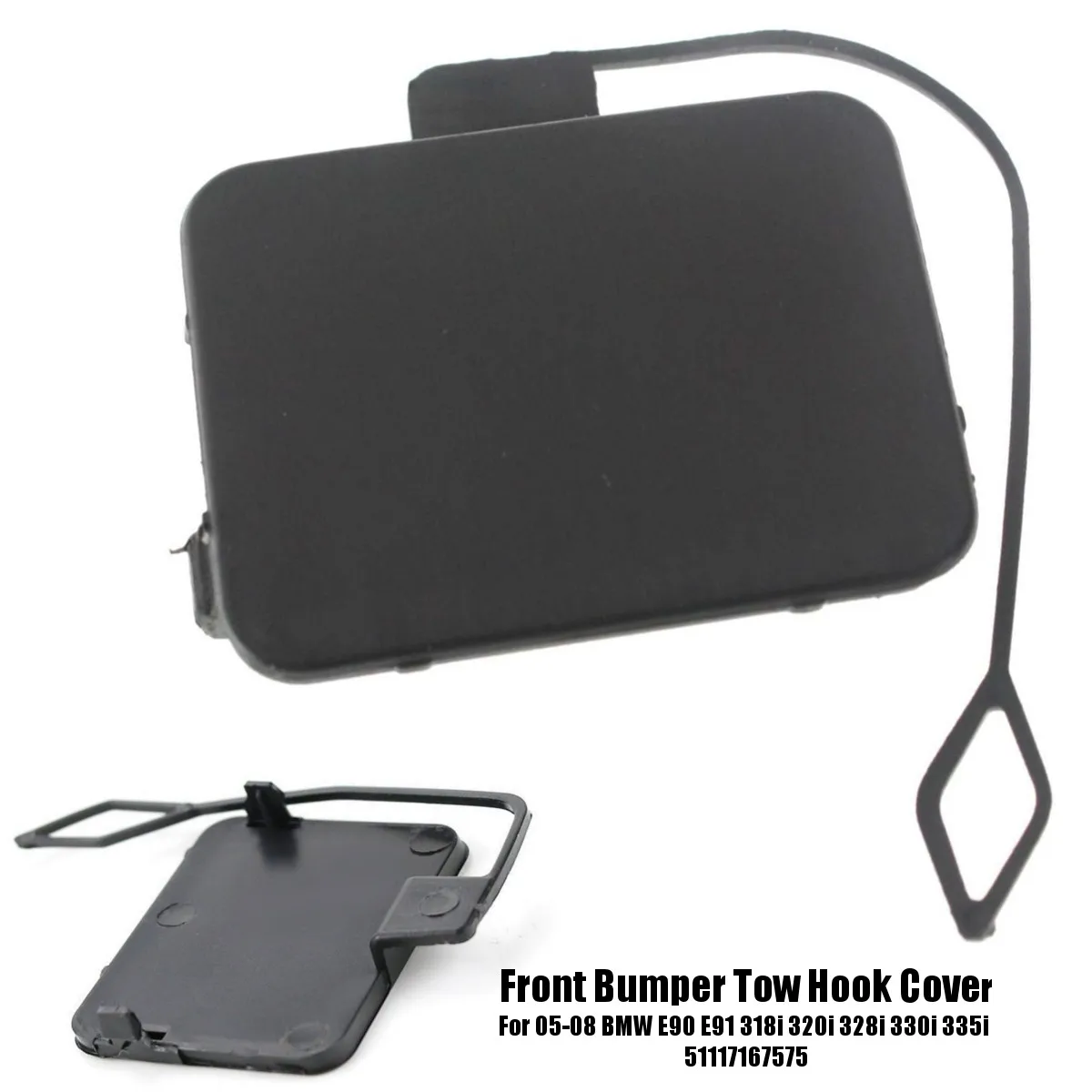 Front Bumper Tow Hook Cover 51117167575 for BMW E90 E91 318i 320i 328i 330i 335i 2005-2008
Front Bumper Tow Hook Cover 51117167575 for BMW E90 E91 318i 320i 328i 330i 335i 2005-2008