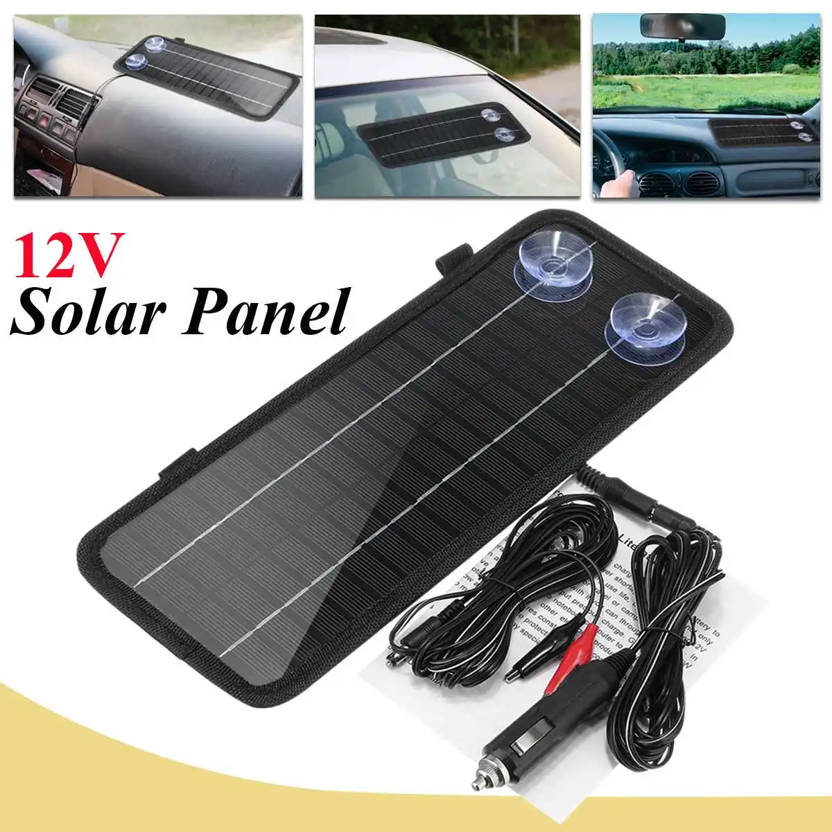 12v 4.5w Outdoor Portable Monocrystalline Solar Panel Cell Module System For Car Boat Motorcycle Power Battery Charger
12v 4.5w Outdoor Portable Monocrystalline Solar Panel Cell Module System For Car Boat Motorcycle Power Battery Charger