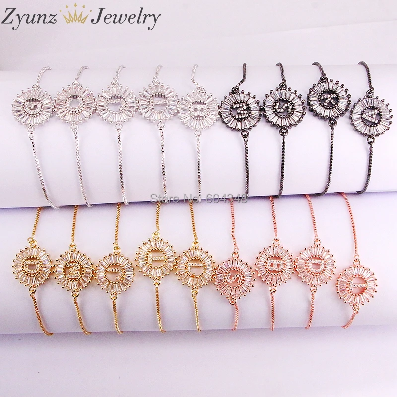 26 Strands 26 Initial Letters Bracelets & Bangles For Women Girl Adjustable Chains Crystal CZ Stones Bracelet
26 Strands 26 Initial Letters Bracelets & Bangles For Women Girl Adjustable Chains Crystal CZ Stones Bracelet